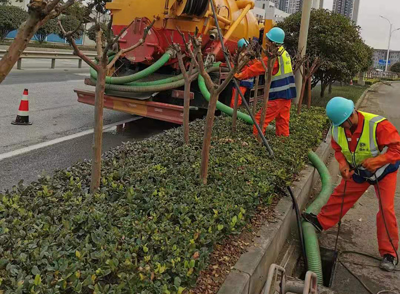 江源市政管道清淤